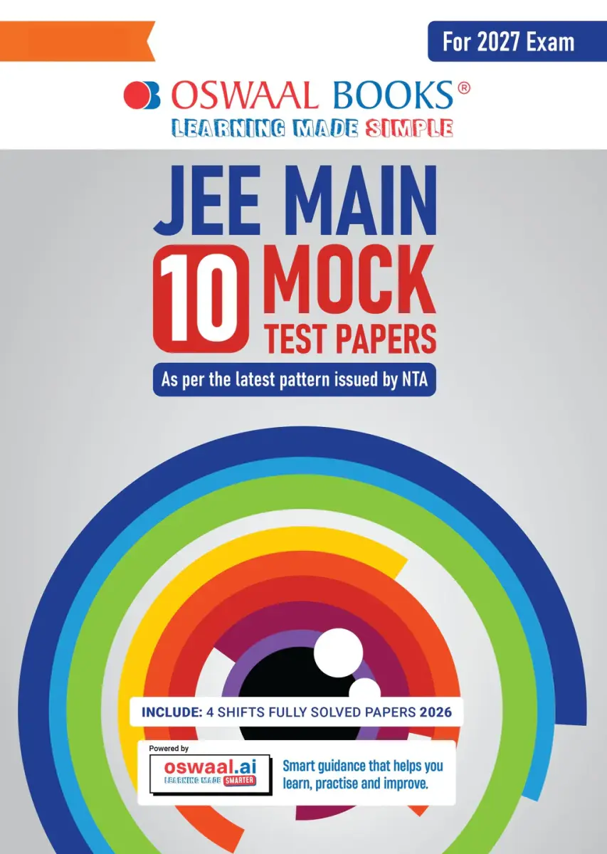 NTA JEE (Main) 10 New Pattern Mock Test Papers Book | Fully Solved with Shortcuts | Include-Jan & Apr 2026 Fully Solved Paper