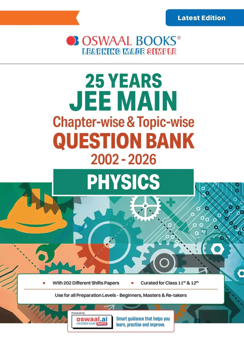JEE Main 25 Years' (2002-2026) | Chapter-wise & Topic-wise Question Bank: Chemistry | Includes-Jan & Apr 2026 Papers Fully Solved