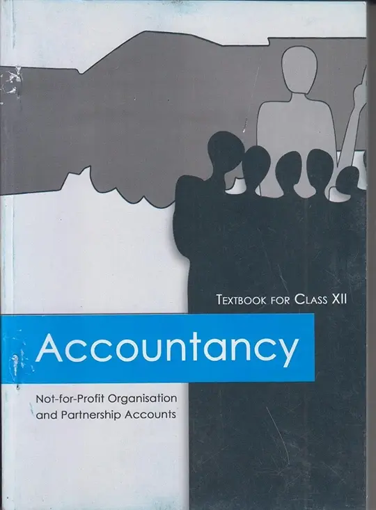 NCERT Accountancy I for Class 12 - latest edition as per NCERT/CBSE