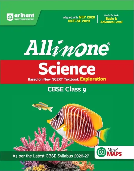 Arihant All in One Science (Exploration) Class 9 for CBSE Exam 2026-27 | NCERT Based Complete Theory, Practice