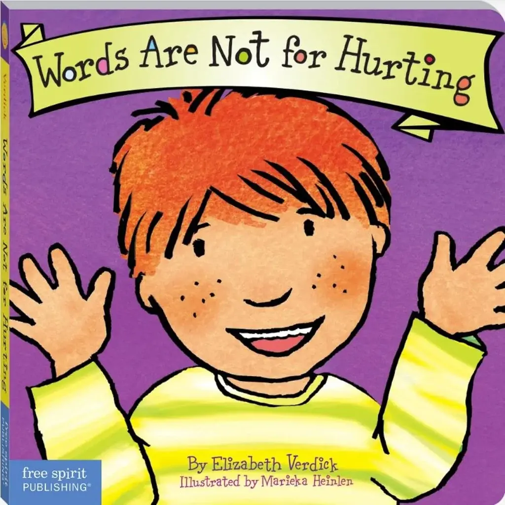 Words Are Not for Hurting (Best Behaviour Series) – Gentle Board Book for Toddlers (Ages 1-4 yrs)