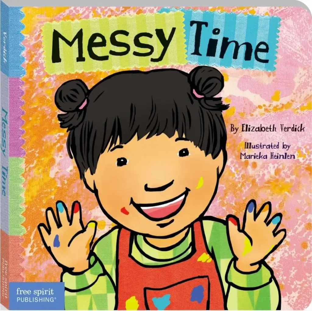 Messy Time (Toddler Tools Series) – Gentle Board Book for Toddlers (Ages 1-3 yrs) | Build Tidy-Up Skills & Calm Clean-Up Routines