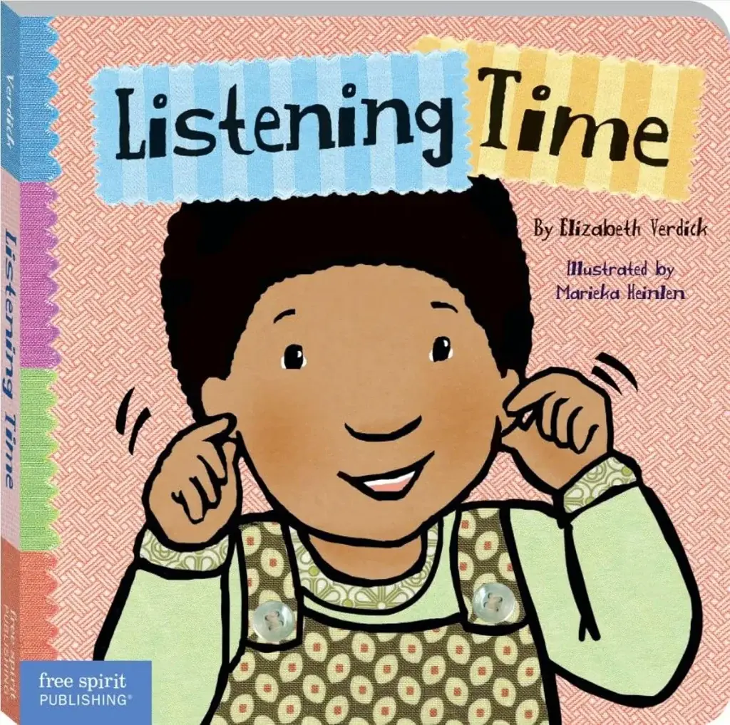 Listening Time (Toddler Tools Series) – Gentle Board Book for Toddlers (Ages 1-3 yrs) | Build Focused Listening & Following-Directions Skills
