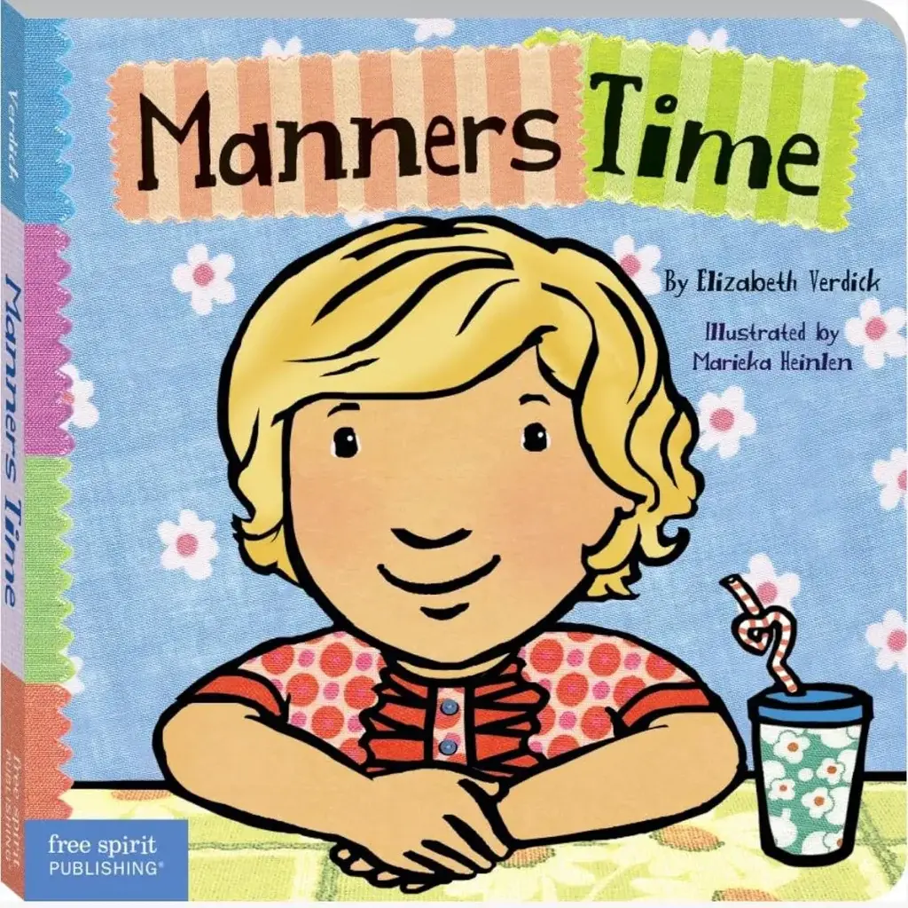 Manners Time (Toddler Tools Series) – Gentle Board Book for Toddlers (Ages 1-3 yrs) | Build Everyday Sharing & Kind Behaviour