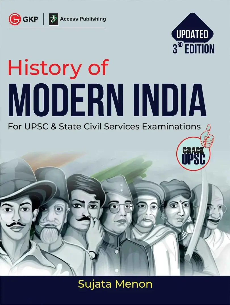 UPSC 2026: History of Modern India by Sujata Menon for UPSC & State Civil Services Exam | 3rd Edition | UPSC Exam Prep