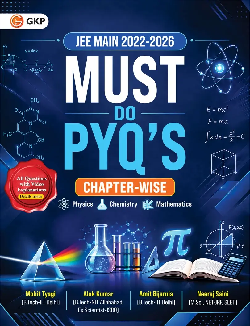 JEE Main 2027: Must Do PYQs (Physics, Chemistry & Maths) Chapter-wise Practice (2022-2026)