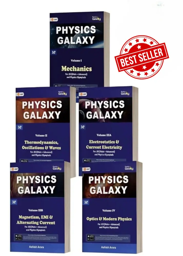 Physics Galaxy (Set of 5 Books) JEE Main & Advanced | Ashish Arora | Complete Guide with Theory, Illustrations & Solved Problems