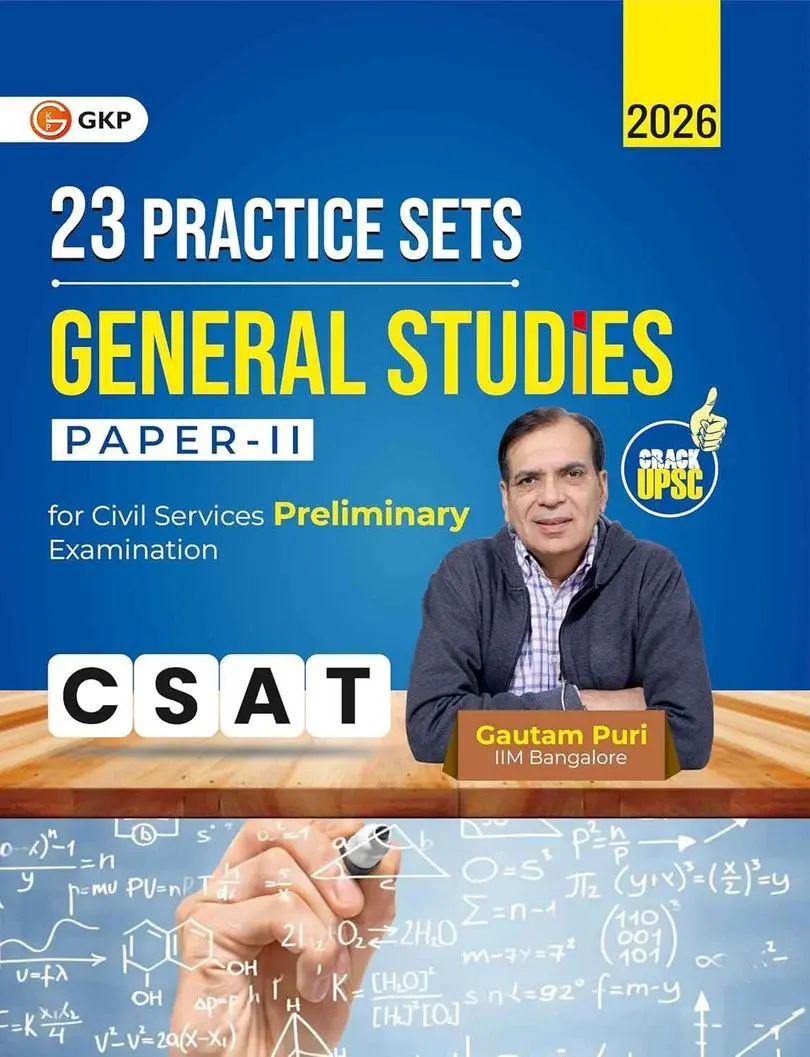 UPSC 2026: General Studies(GS) CSAT Paper-2 : 23 Practice Sets | For Civil Services Prelims Exam | By Gautam Puri