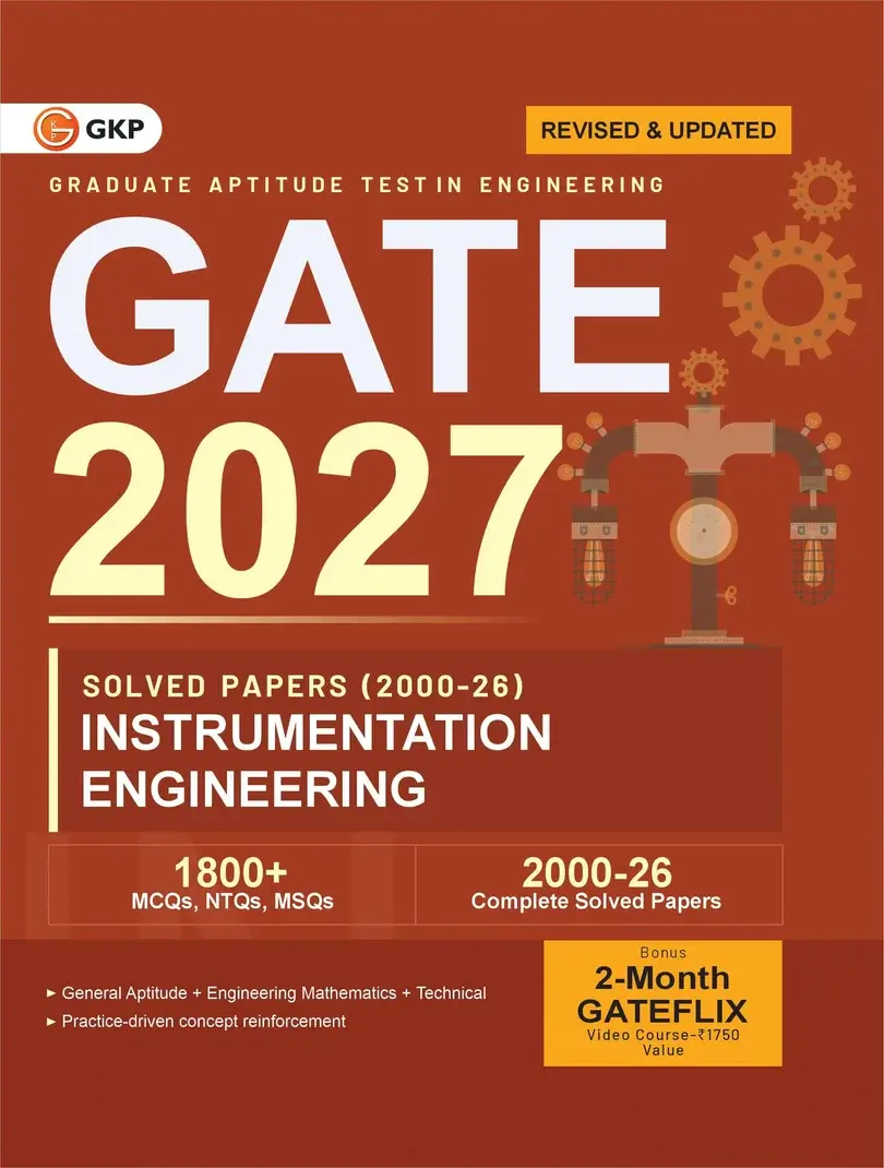 GATE-IN 2027 Year-wise Solved Papers (2000-2026) | Instrumentation Engineering | 27 Years PYQs Trend Analysis with Detailed Solutions | GATE-IN Exam Prep Papers