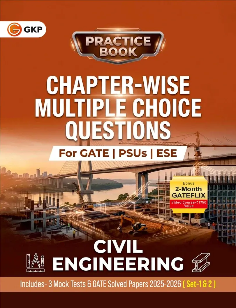 GATE-ME 2027 Practice Book | Chapter-wise MCQs & MSQs | Mechanical Engineering | 3 Mock Test & Solved Papers 2025-26 | GATE-ME Practice Papers