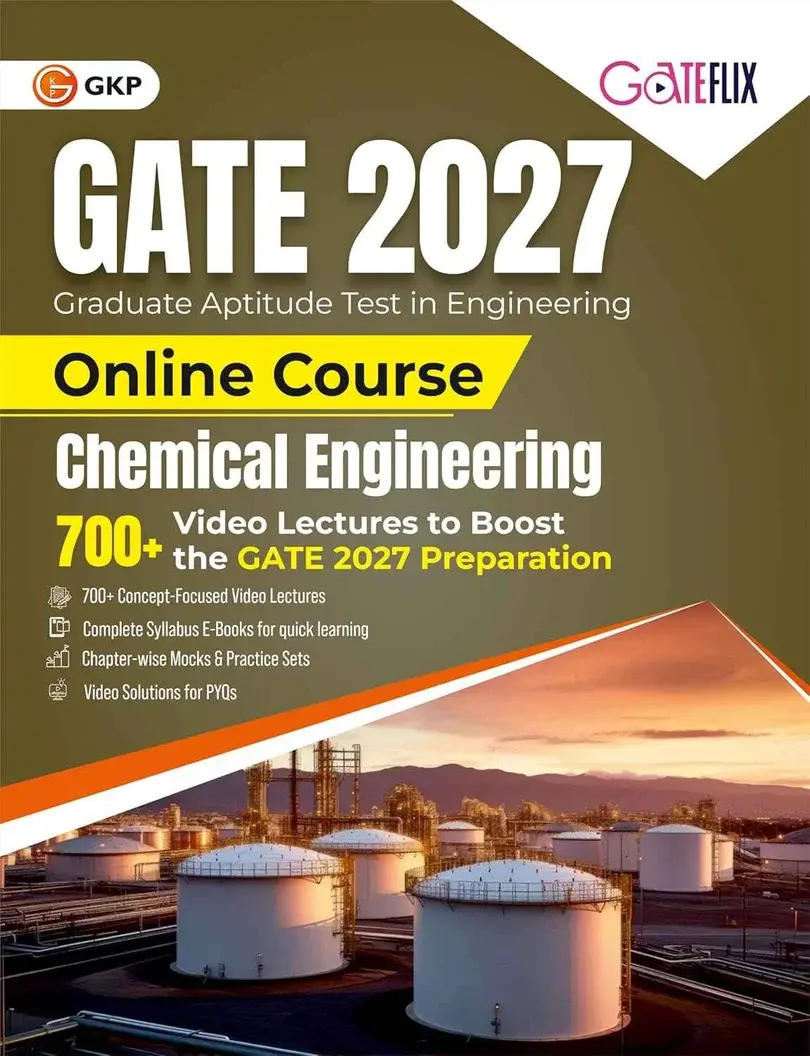 GATE 2027 Chemical Engineering Course | GATE-CH Exam Prep Study Kit | Includes 700+ Concept Focused Video Lectures