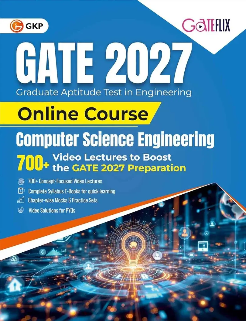 GATE 2027 Computer Science Course | GATE-CSE Exam Prep Study Kit | Includes 700+ Concept Focused Video Lectures