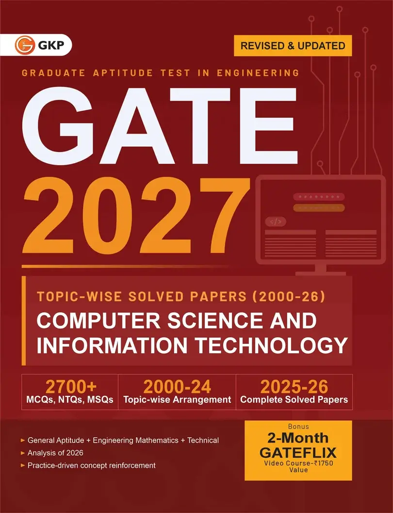 GATE-CS/IT 2027 Topic-wise Solved Papers (2000-2026) | Computer Science & IT Engineering
