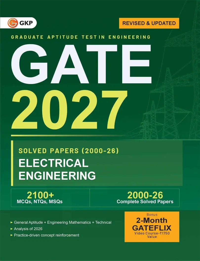 GATE-EE 2027 Year-wise Solved Papers (2000-2026) | Electrical Engineering | 27 Years PYQs Trend Analysis with Detailed Solutions | GATE-EE Exam Prep Papers