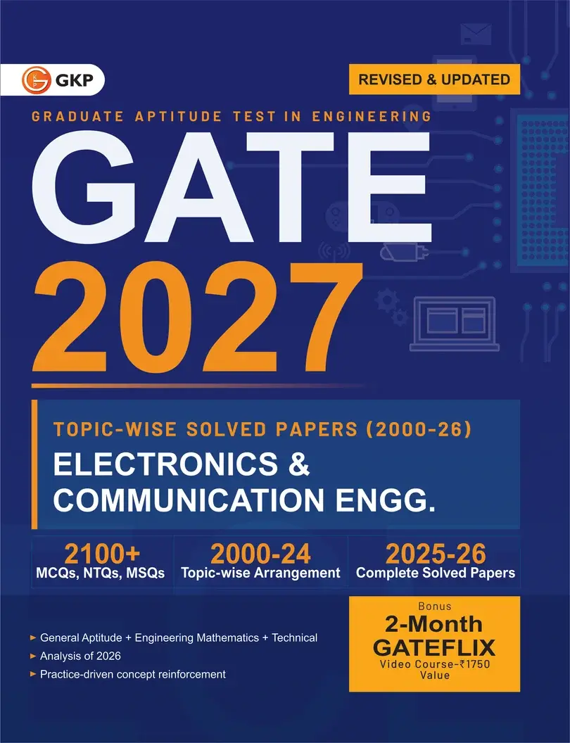 GATE-ECE 2027 Topic-wise Solved Papers (2000-2026) | Electronics & Communication Engineering