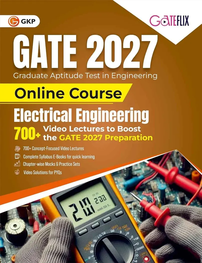 GATE 2027 Electrical Engineering Course | GATE-EE Exam Prep Study Kit | Includes 700+ Concept Focused Video Lectures | Chapter-wise Mocks & Practice Sets | Video Analysis for PYQs | GateFlix