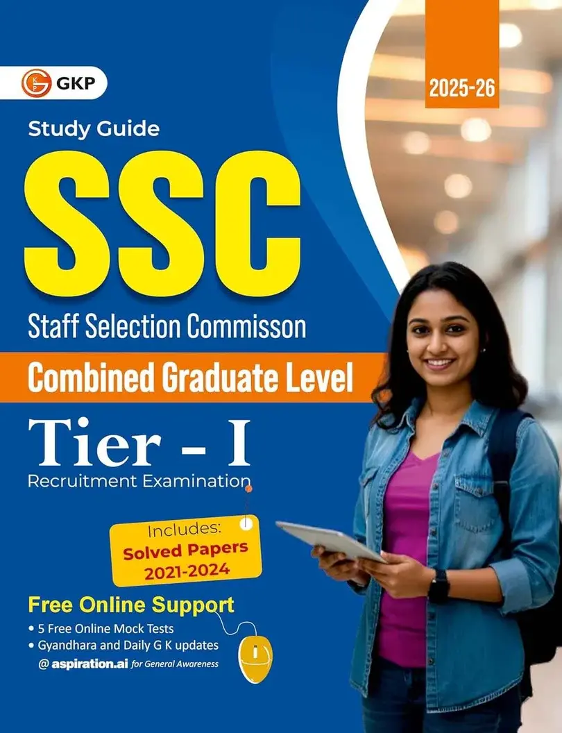 SSC-CGL 2026: Tier-1 Exam - Study Guide | Collection of Practice Question | Includes Solved Papers from (2021-2024) | SSC Combined Graduate Level Exam