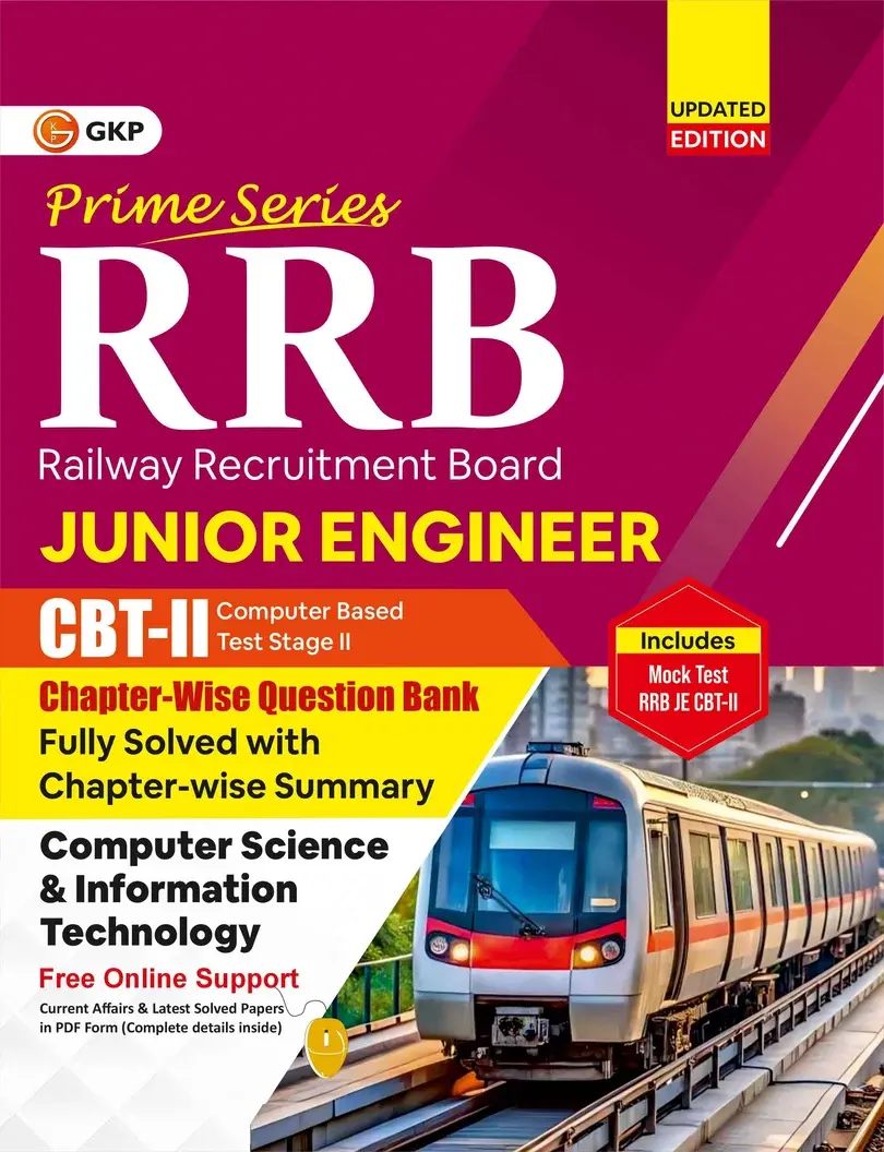 RRB-JE 2026: Chapter-wise Question Bank - Computer Science & Information Technology (CBT-2) | Includes Mock Test