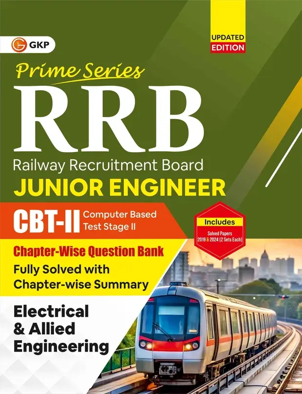 RRB-JE 2026: Chapter-wise Question Bank - Electrical & Allied Engineering (CBT-2) | Includes 2019 & 2024 Solved Papers (2 Sets of Each)