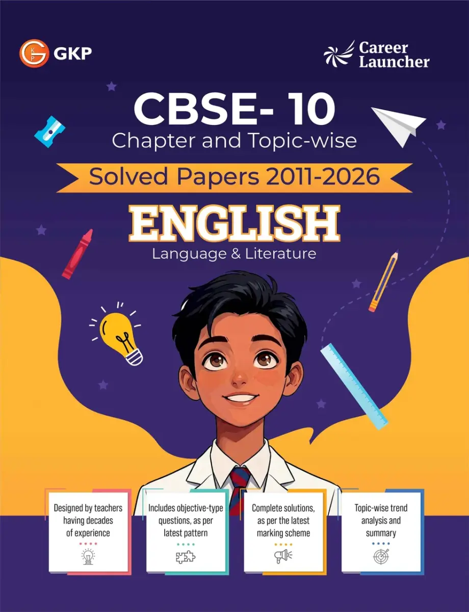 CBSE Class-10 English Solved Papers 2011-2026 | Chapter & Topic-wise Language & Literature