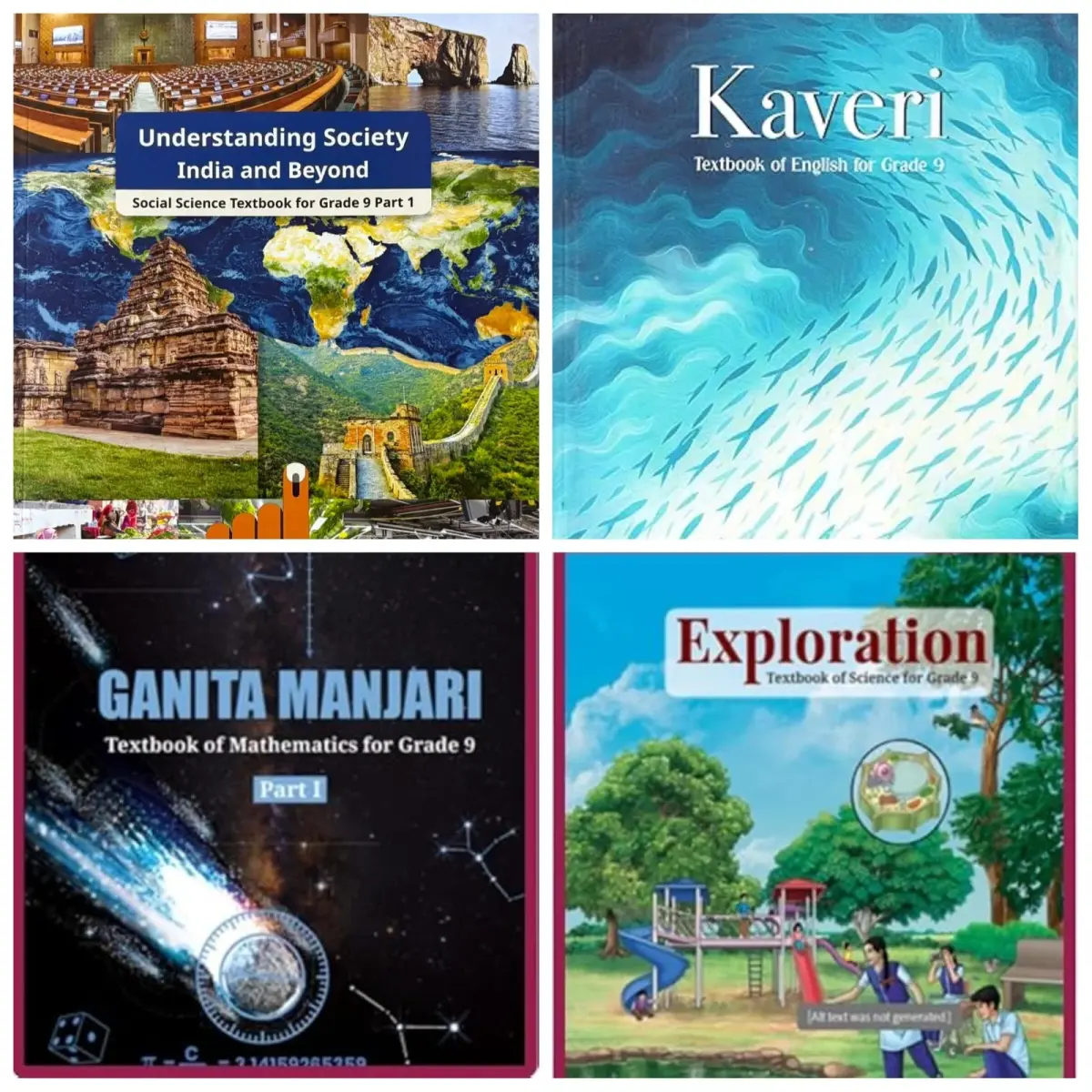 NCERT Class -9 combo set 100% original (English Medium) - 2026 edition as per NCERT/CBSE