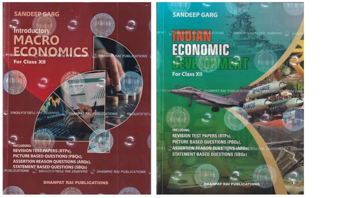 Indian Economic Development & Introductory For Macro Economics For Class 12 by Sandeep garg