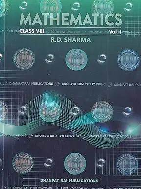 R D Sharma Class 8 Mathematics 2026 Edition | R D Sharma Class 8 Maths 2026-27 CBSE Examinations